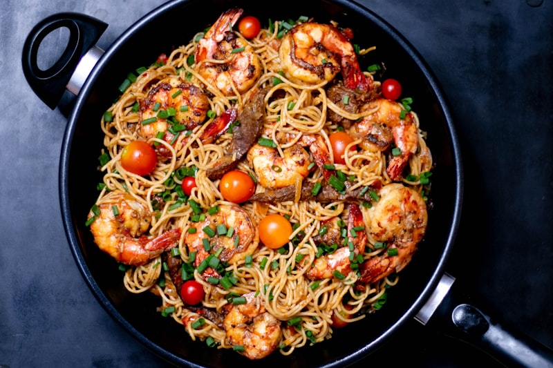 Coconut Rice & Prawns